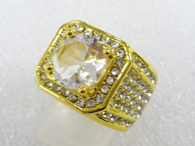 CRYSTAL FASHION RING / JP SIZE 17